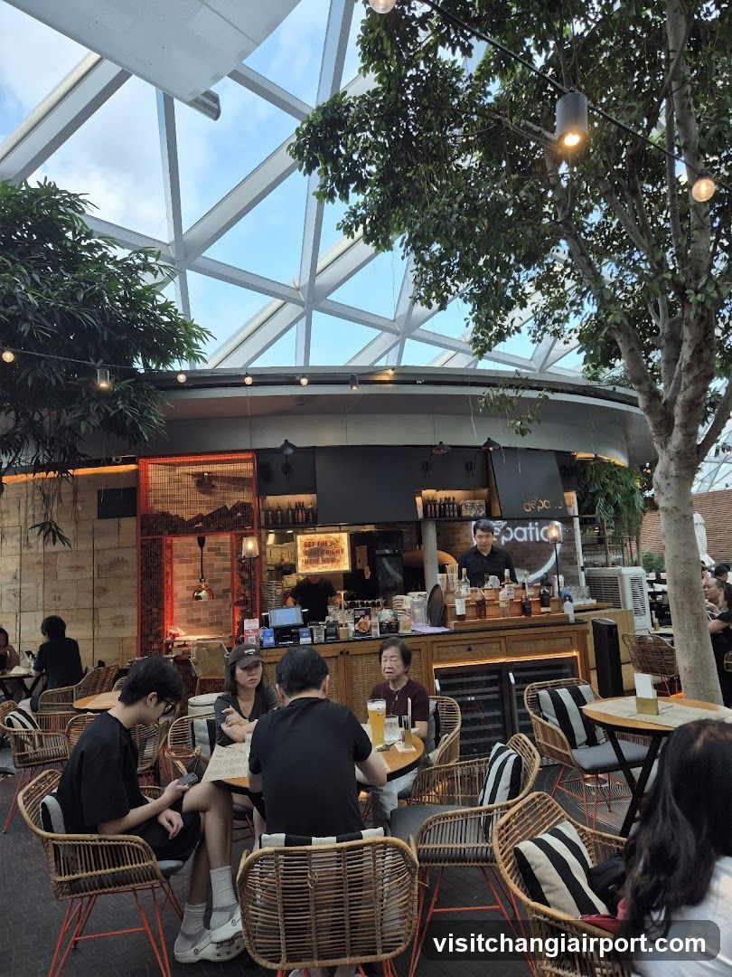 Outdoor Cafe Interior