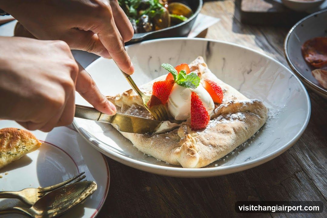 Strawberry Crepe with Cream