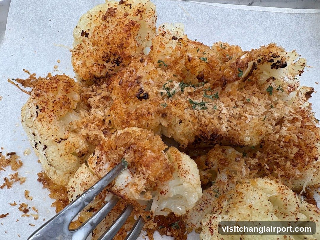 Breaded Cauliflower Florets