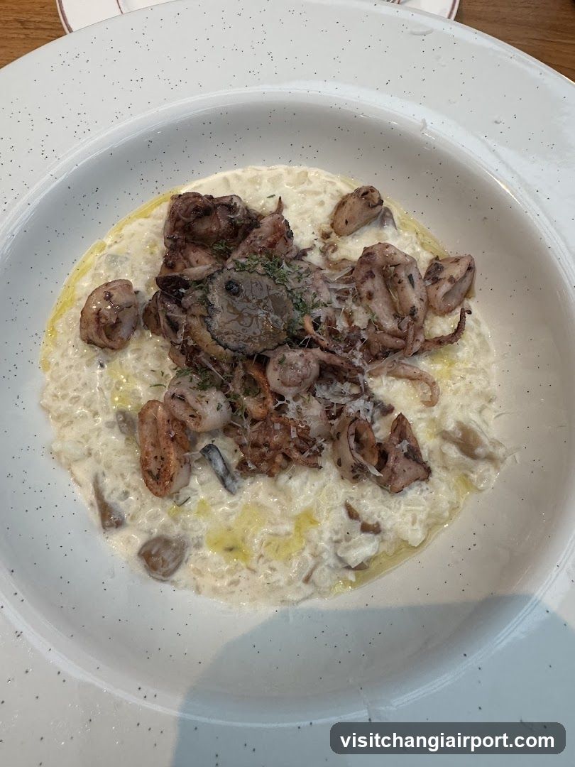 Seafood Risotto with Squid