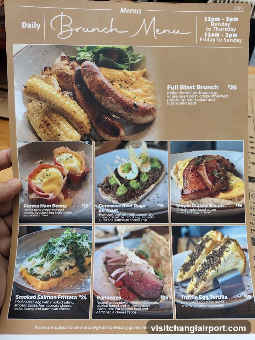 Daily Brunch Menu