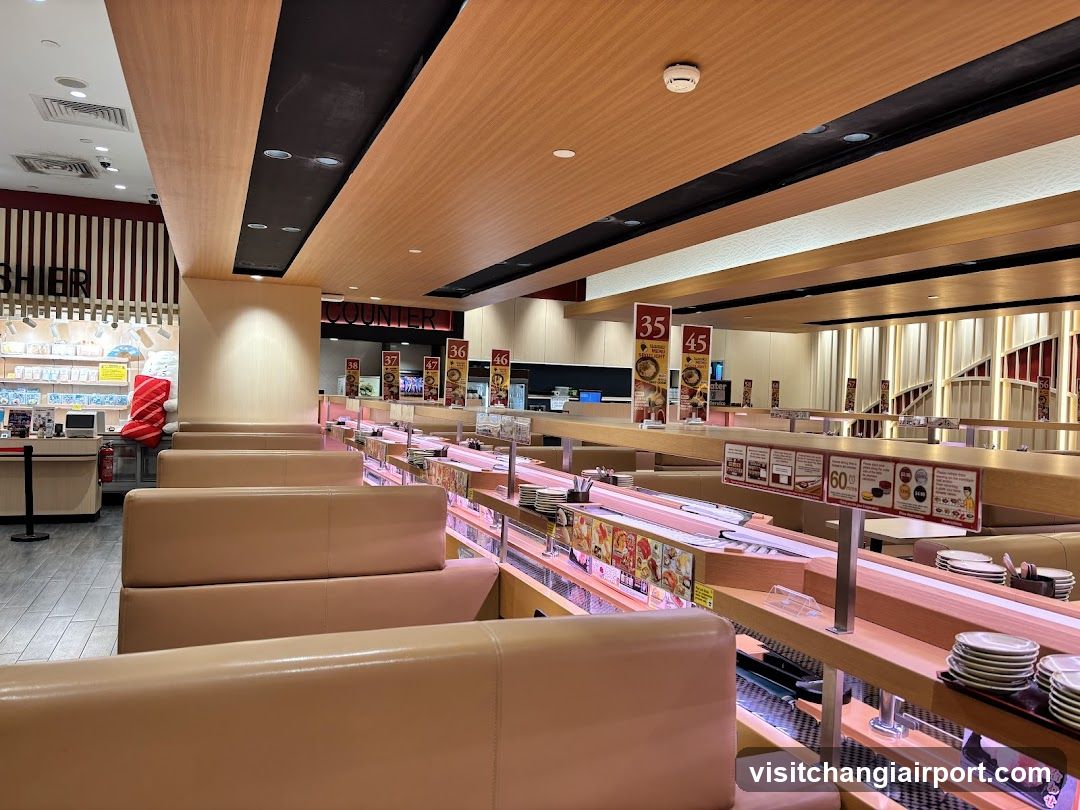 Conveyor Belt Restaurant Interior