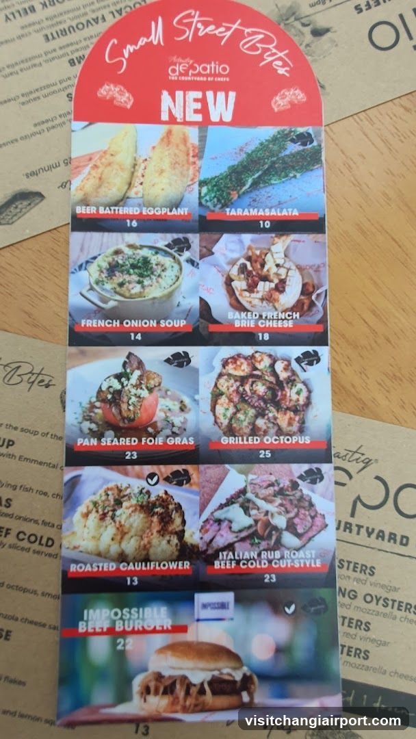 Small Street Bites Menu