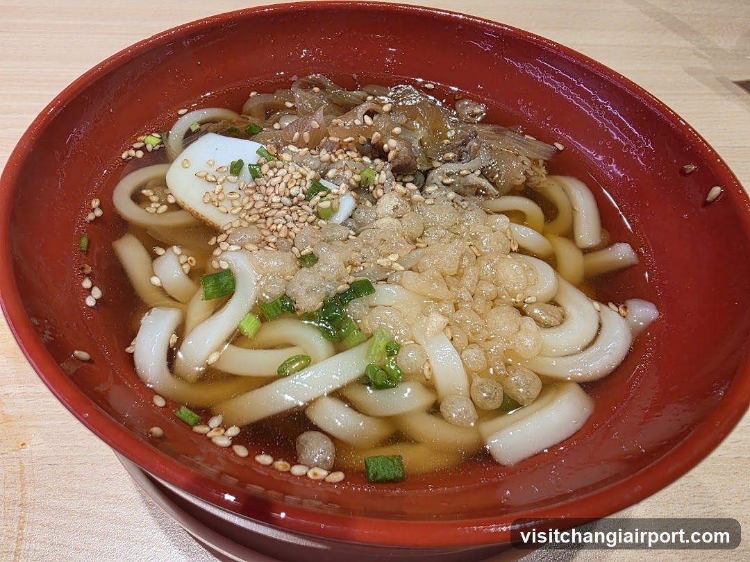 Udon Noodle Bowl with Toppings
