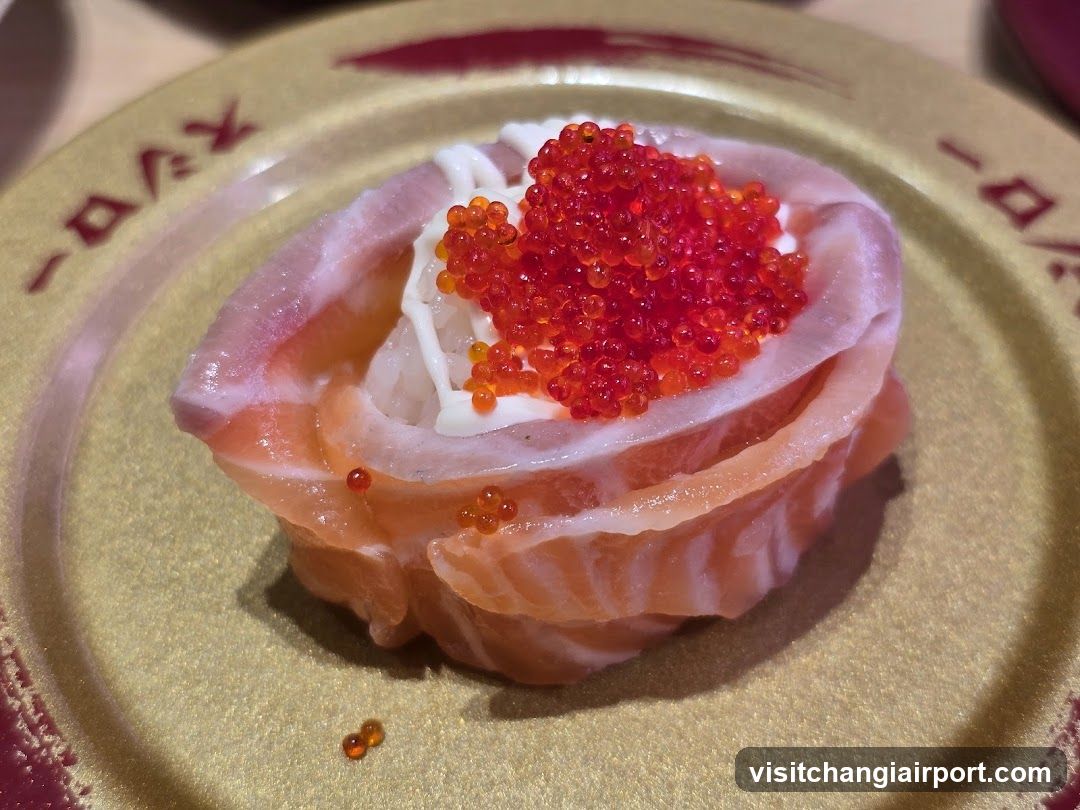 Sashimi with Caviar