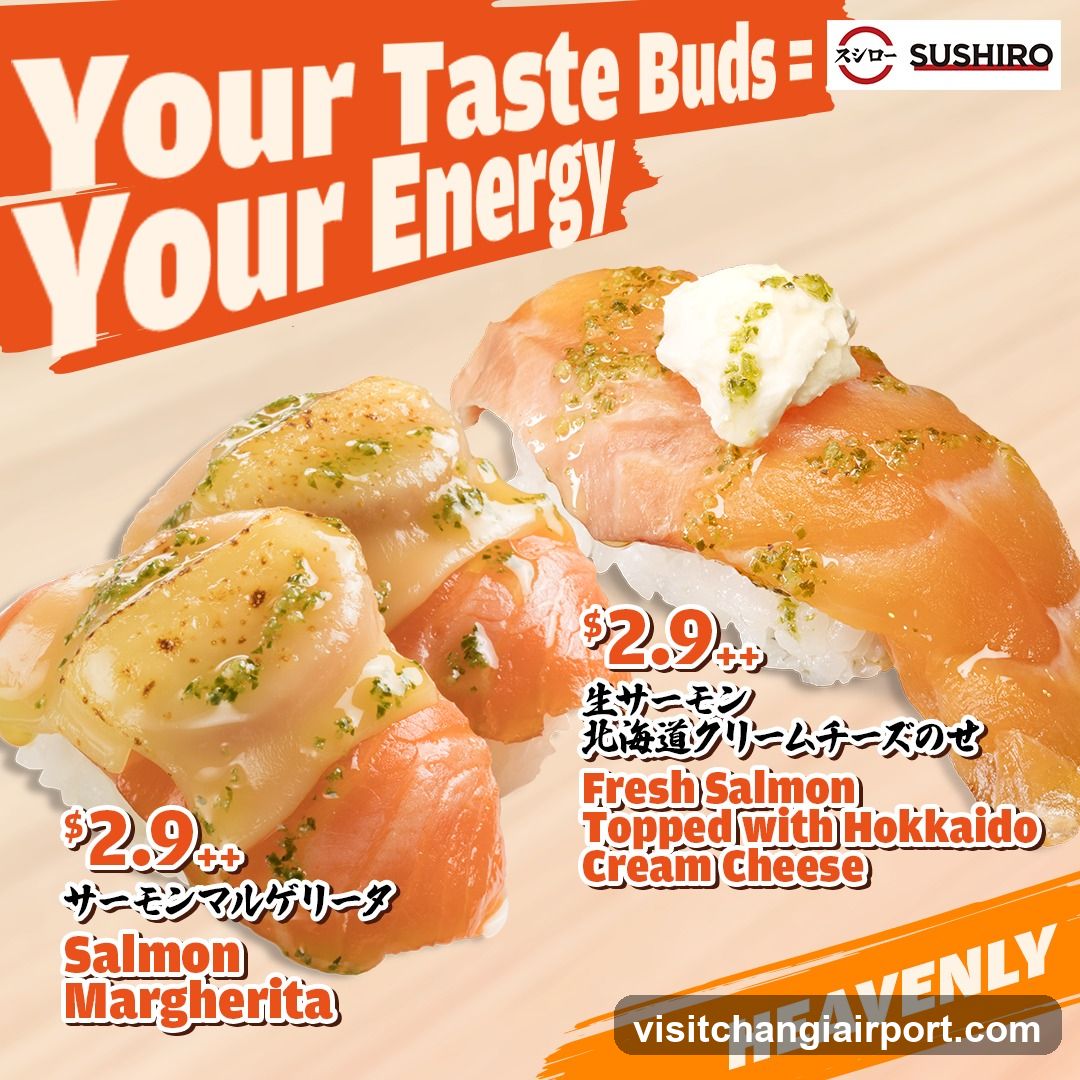 Sushi advertisement poster