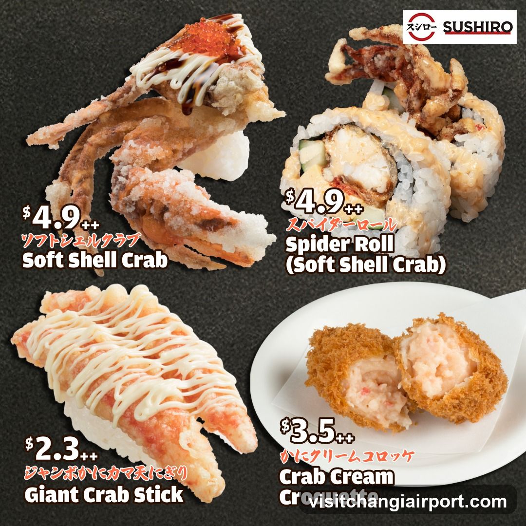 Sushi Shiro Menu Display