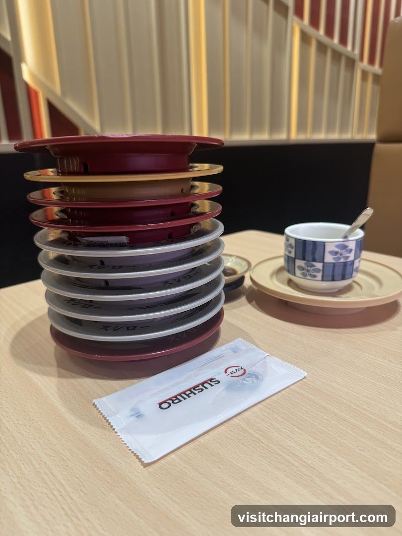 Sushi Shop Table Setting