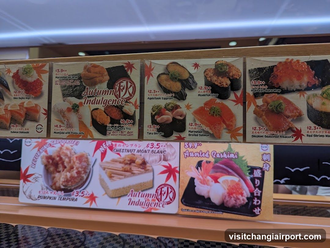Autumn Indulgence Menu Board