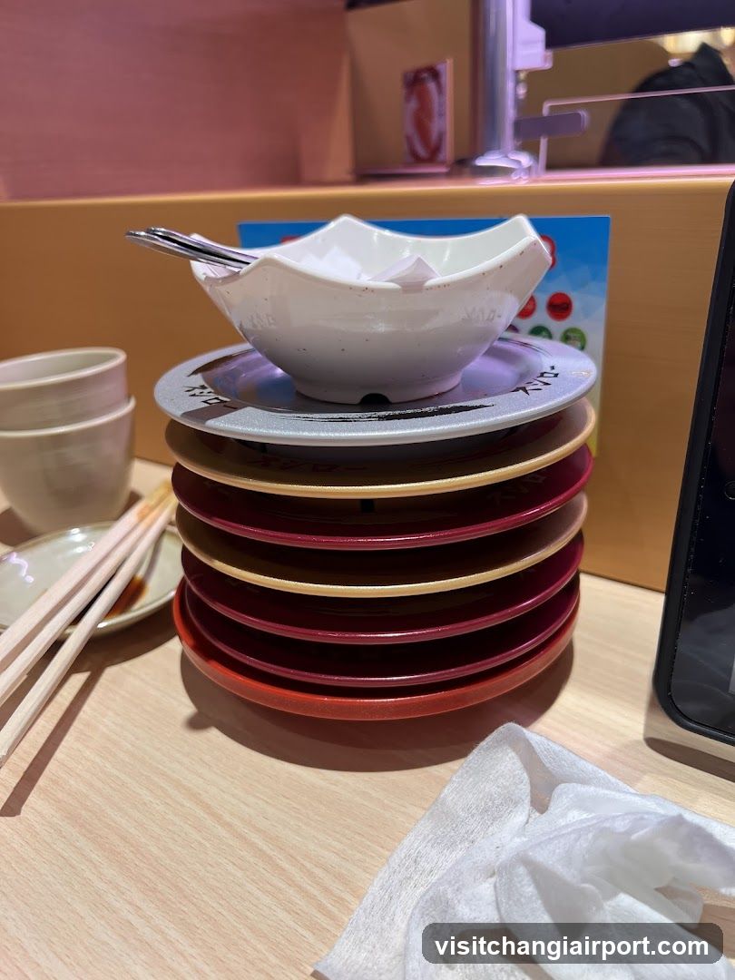 Stack of Plates and Bowl