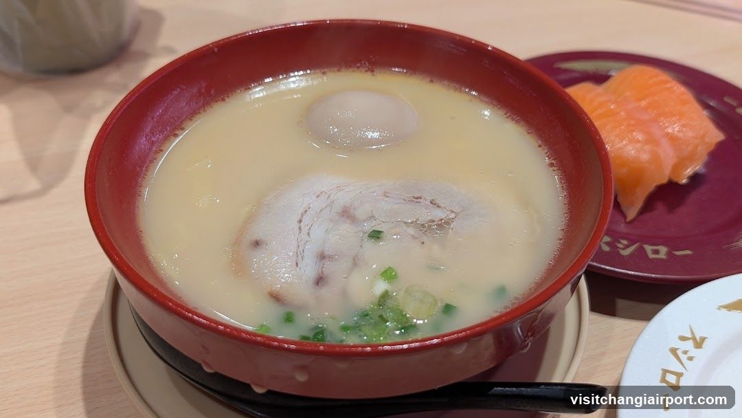 Ramen Bowl with Salmon Sashimi