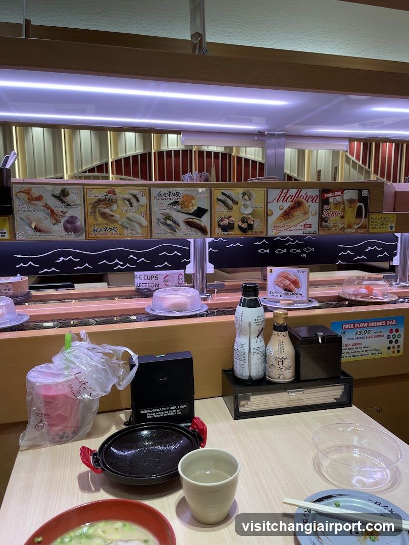 Sushi Restaurant Interior