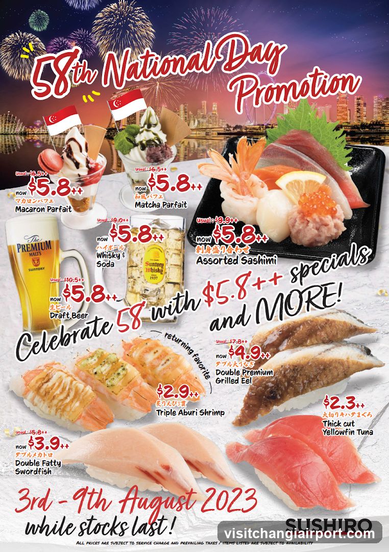 58th National Day Promotion Flyer