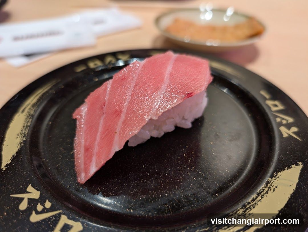 Sushi Plate with Tuna Nigiri