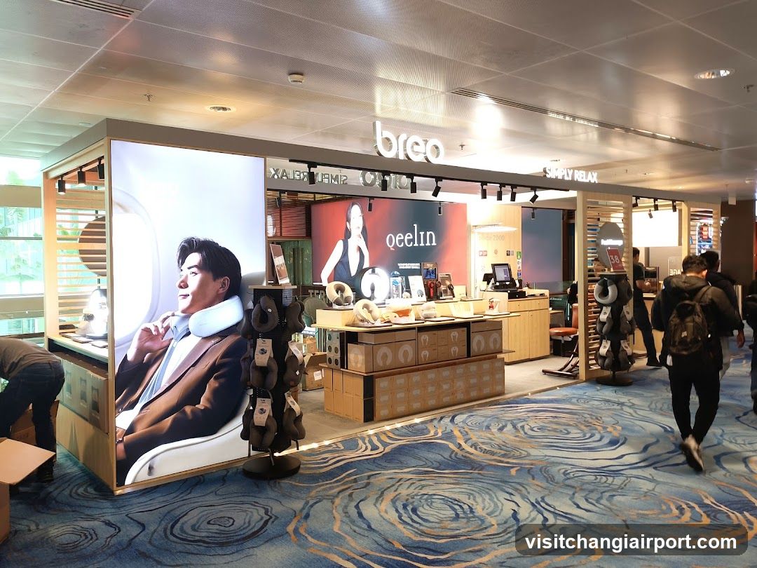 breo and ocelin display area