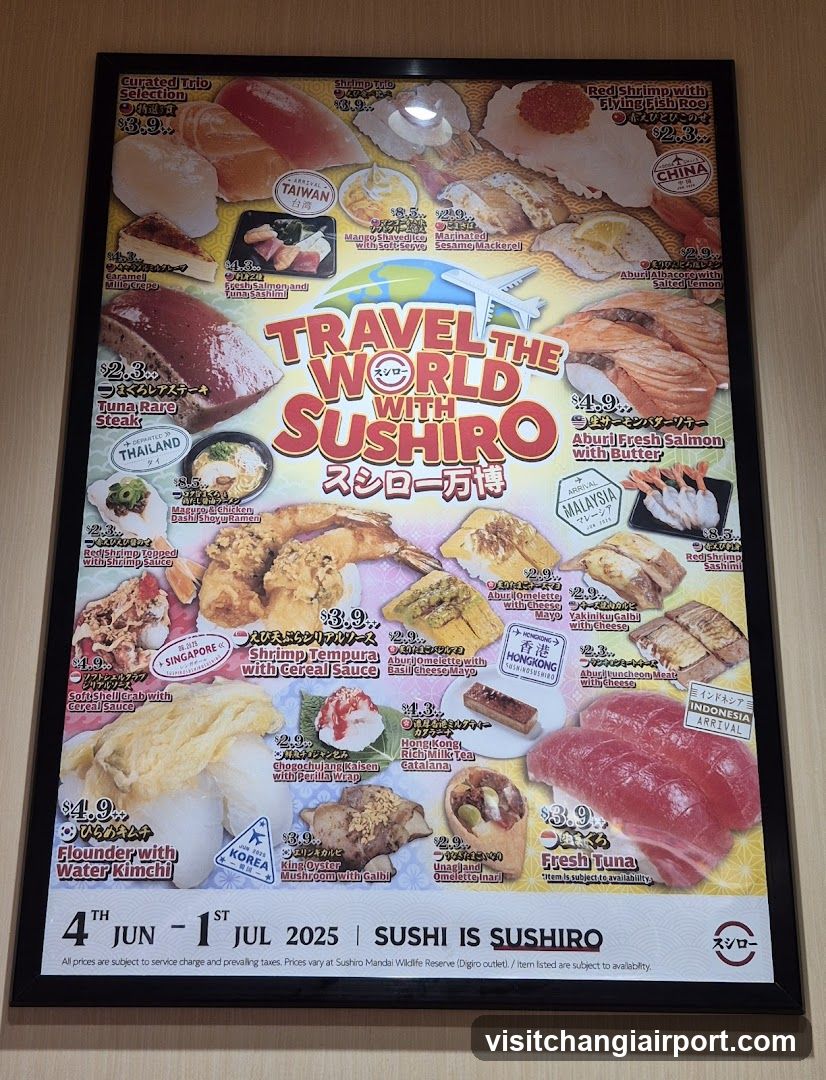 Travel the World with Sushiro