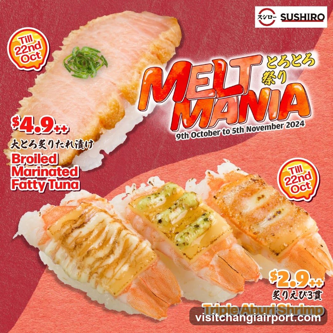 Sushiro Melt Mania Promotion
