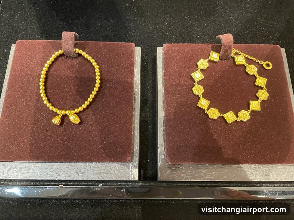 Gold Jewelry Display