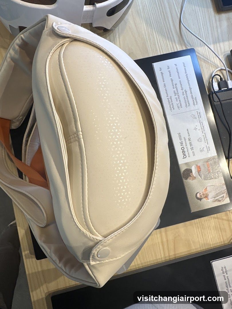 beGO N6 mini massage device display