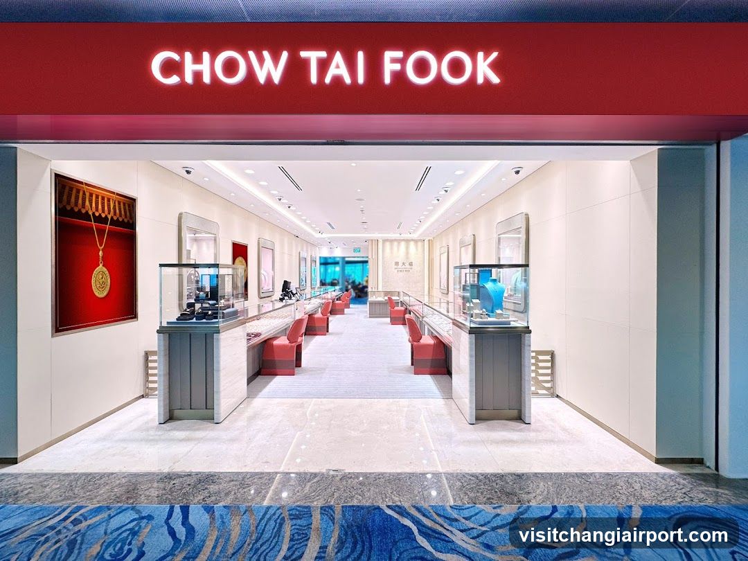 Chow Tai Fook Jewellery Changi Airport T1 Branch