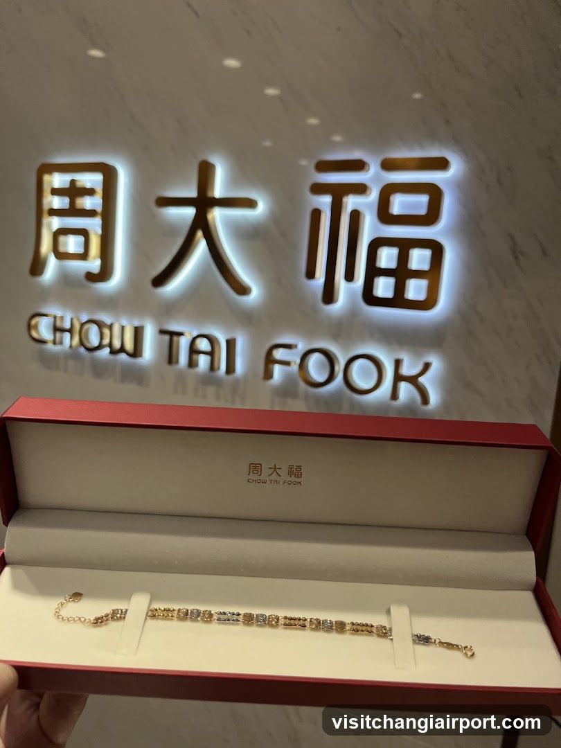 Chow Tai Fook Jewellery Changi Airport T1 Branch