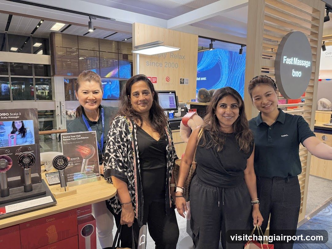 Breo Store Interior with Staff and Customers
