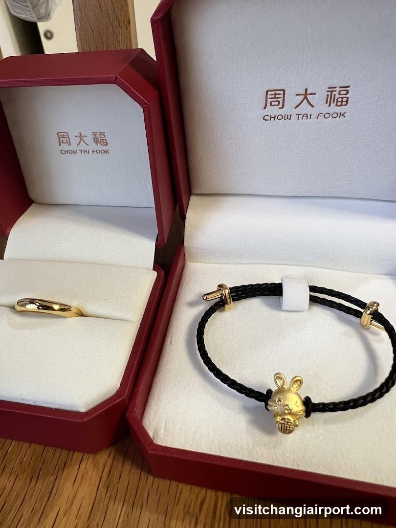 Chow Tai Fook Jewelry Display