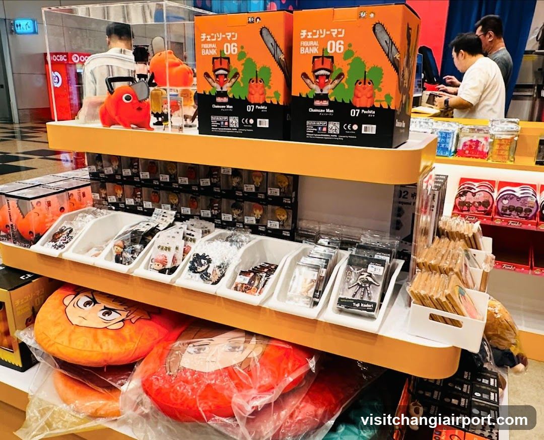 Chainsaw Man Merchandise Display