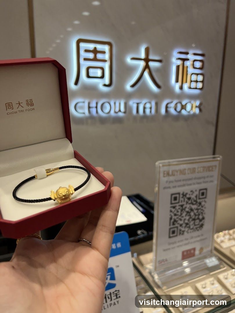 Chow Tai Fook Jewelry Display