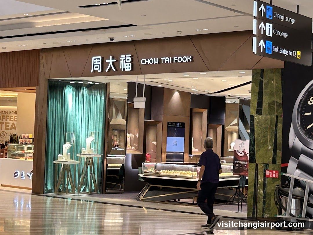 Chow Tai Fook Jewellery Changi Airport T1 Branch