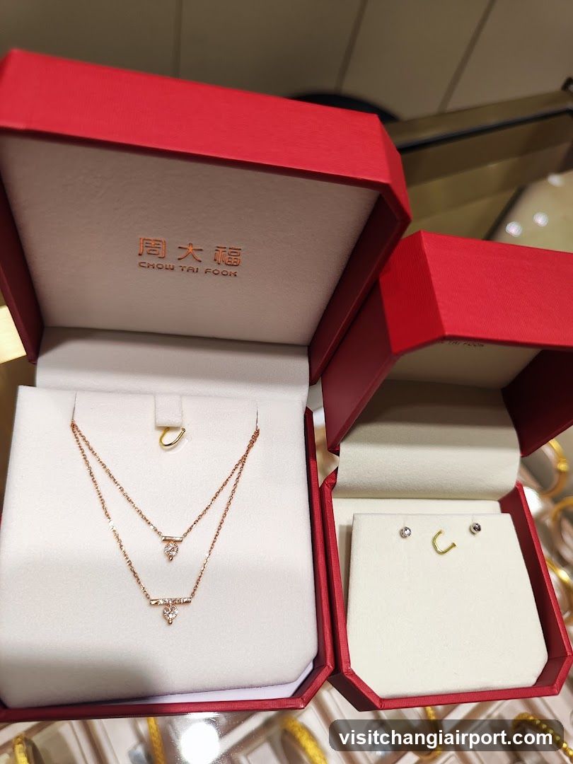 Chow Tai Fook Jewelry Display