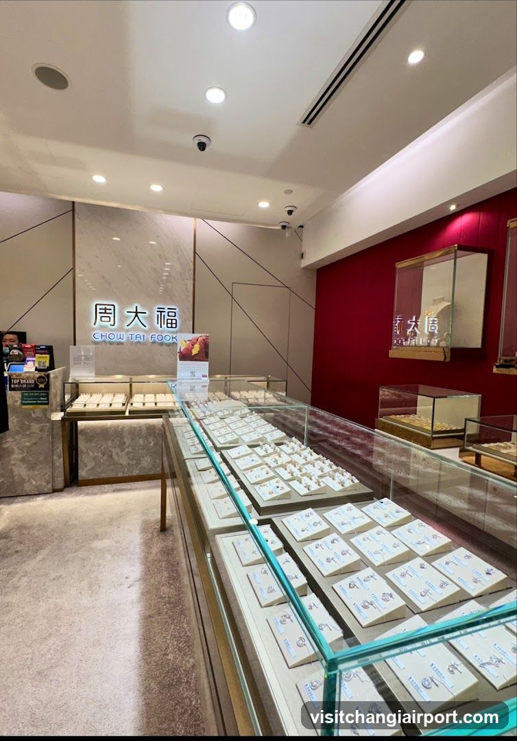 Chow Tai Fook Jewelry Store Interior