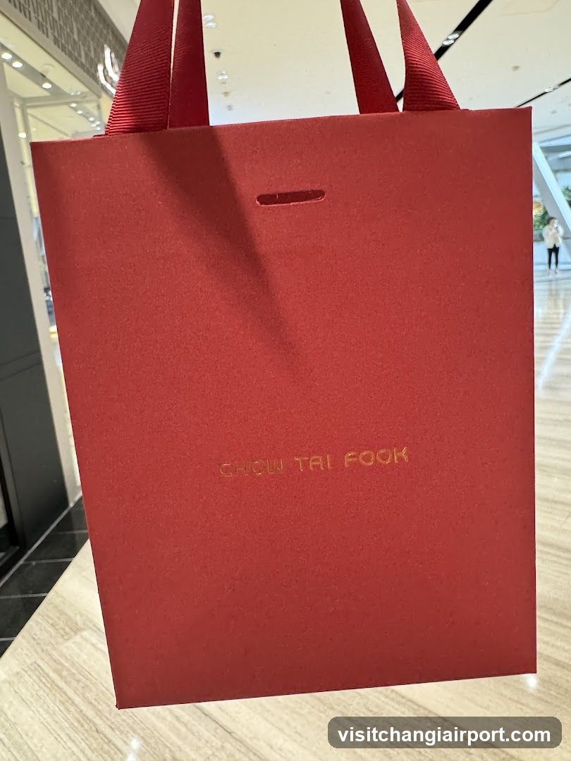 Chow Tai Fook Shopping Bag