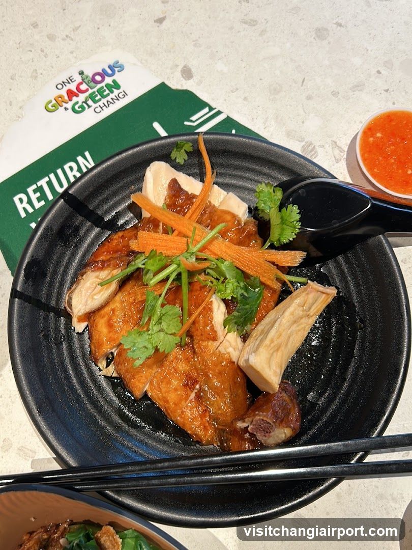 Roasted Chicken with Garnish