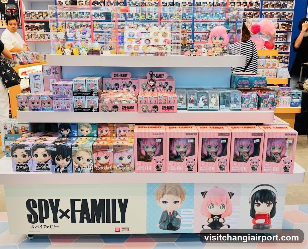 SPY x FAMILY Merchandise Display