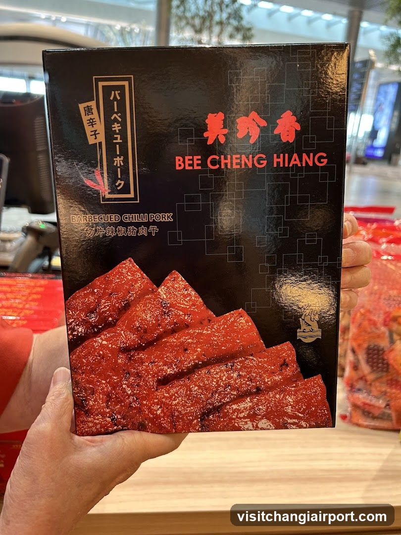 Bee Cheng Hiang Barbecued Chilli Pork Package