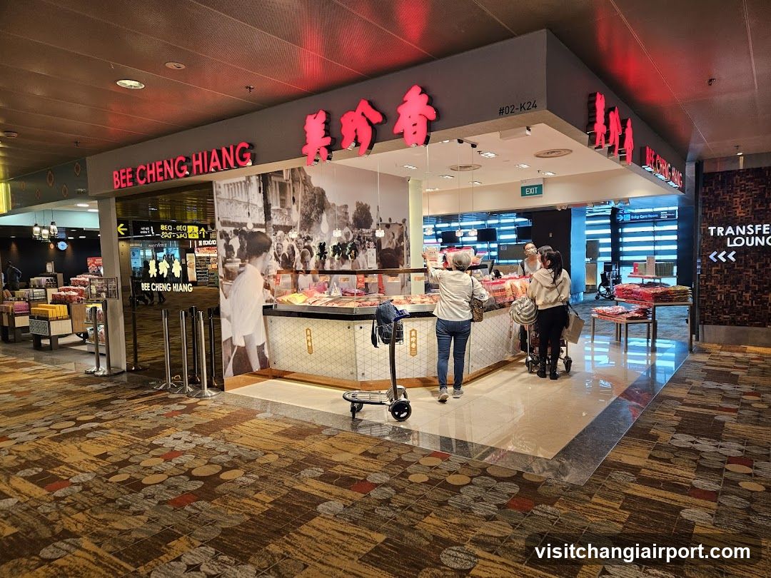 Bee Cheng Hiang Stall Interior