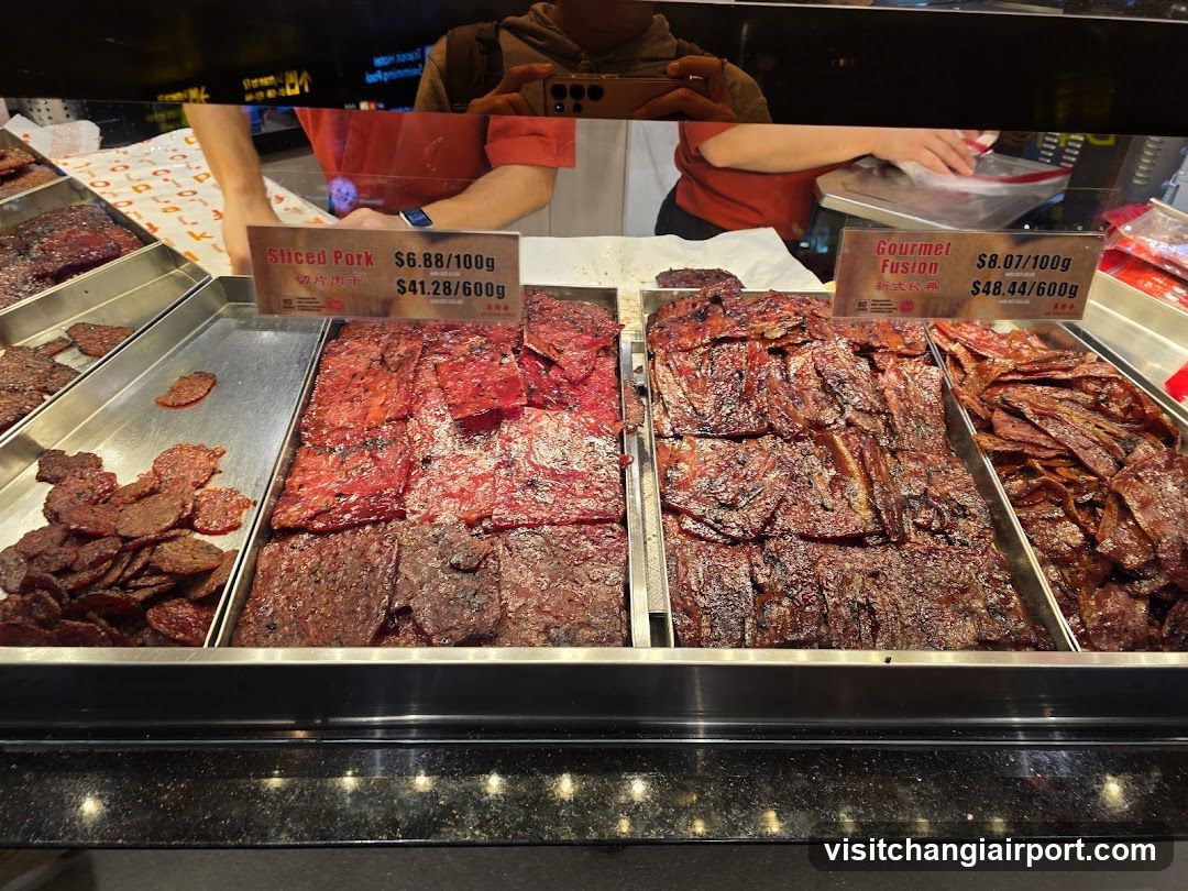 Dried Meat Display
