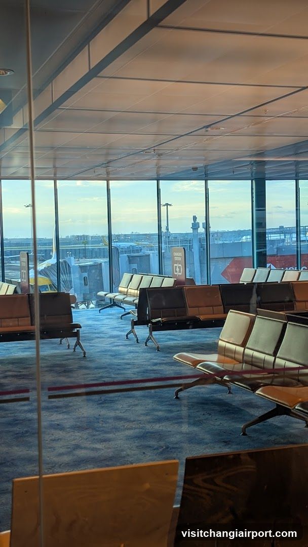 Airport Terminal Waiting Area