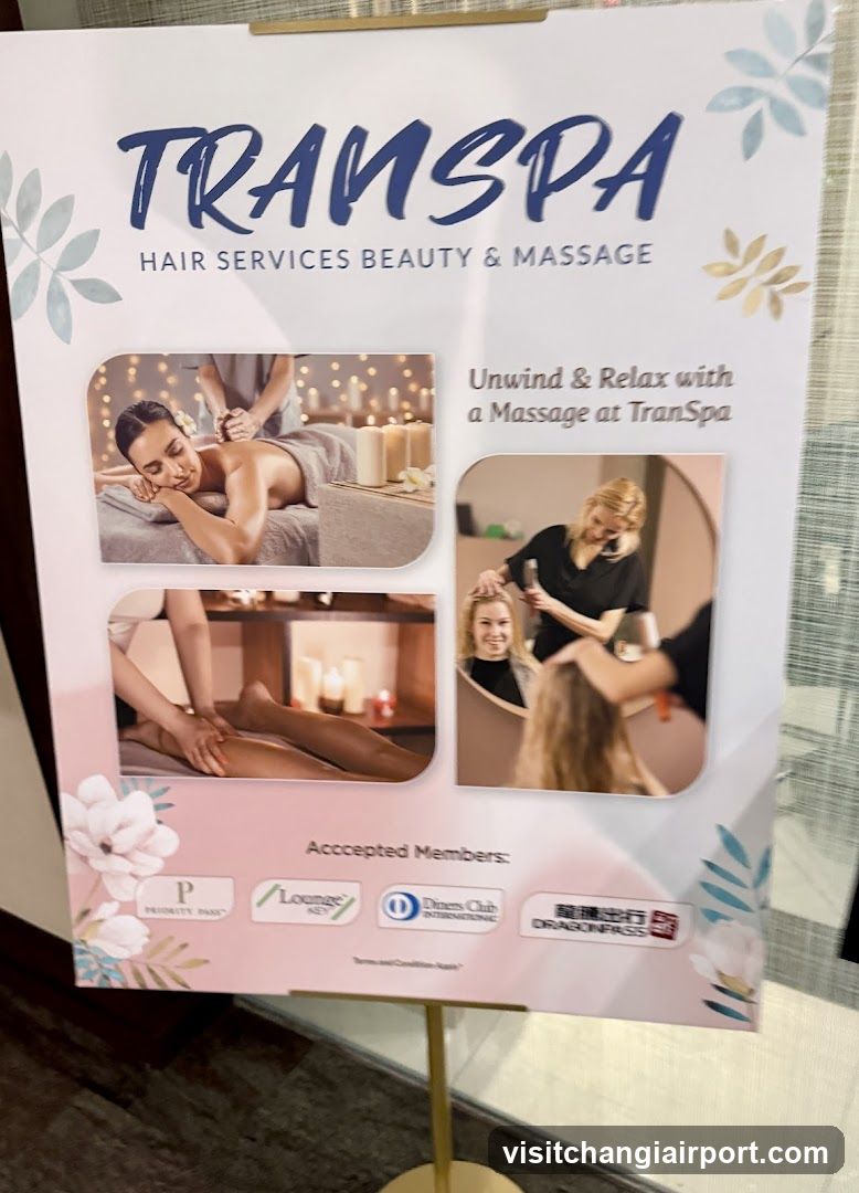 TranSpa Advertisement Standee