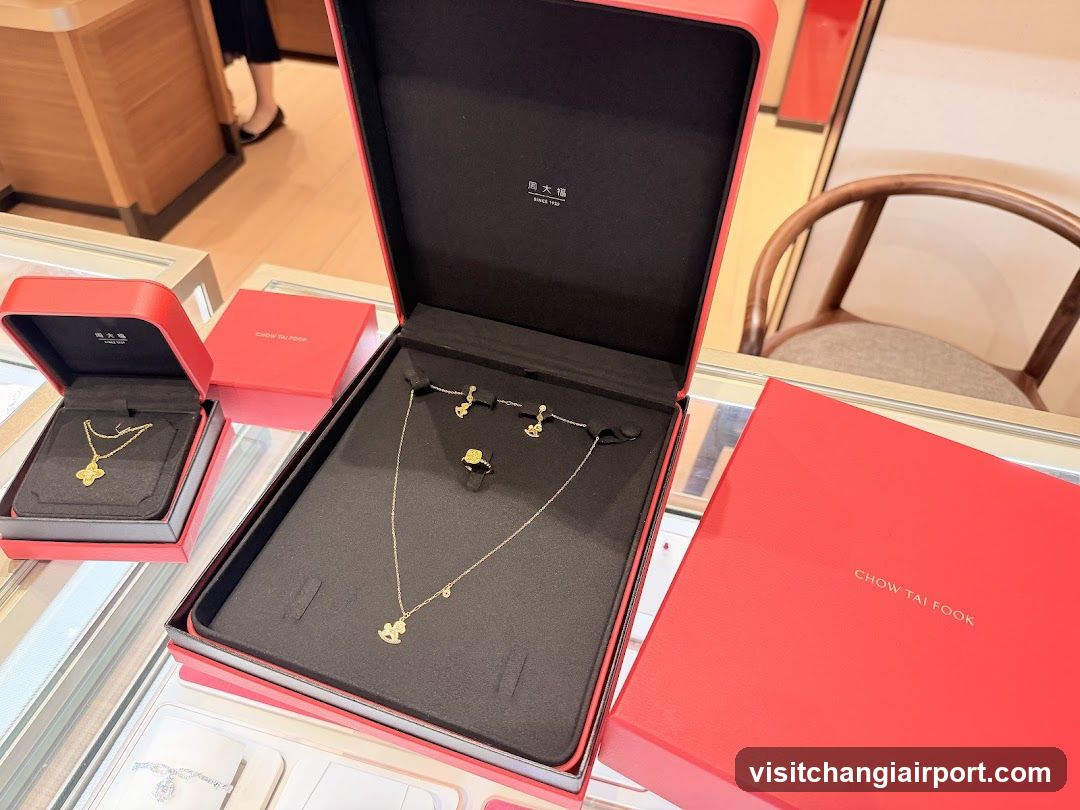Chow Tai Fook Jewelry Display