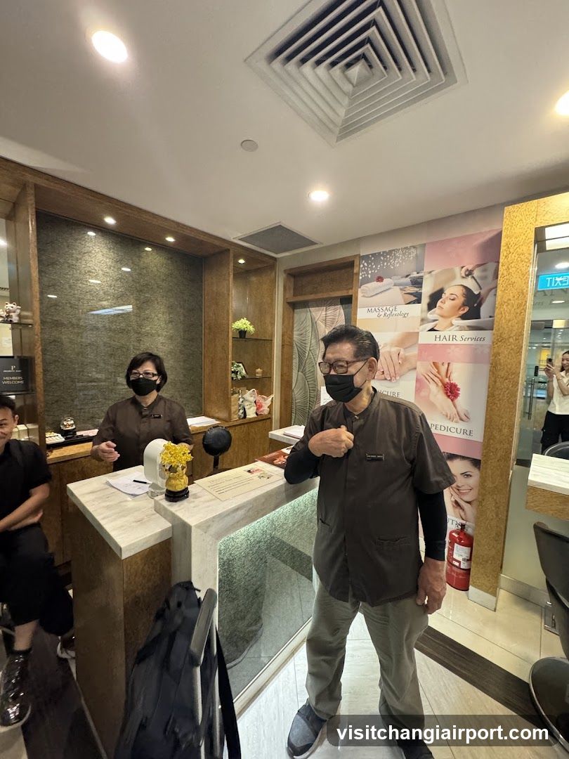 Spa Reception Area