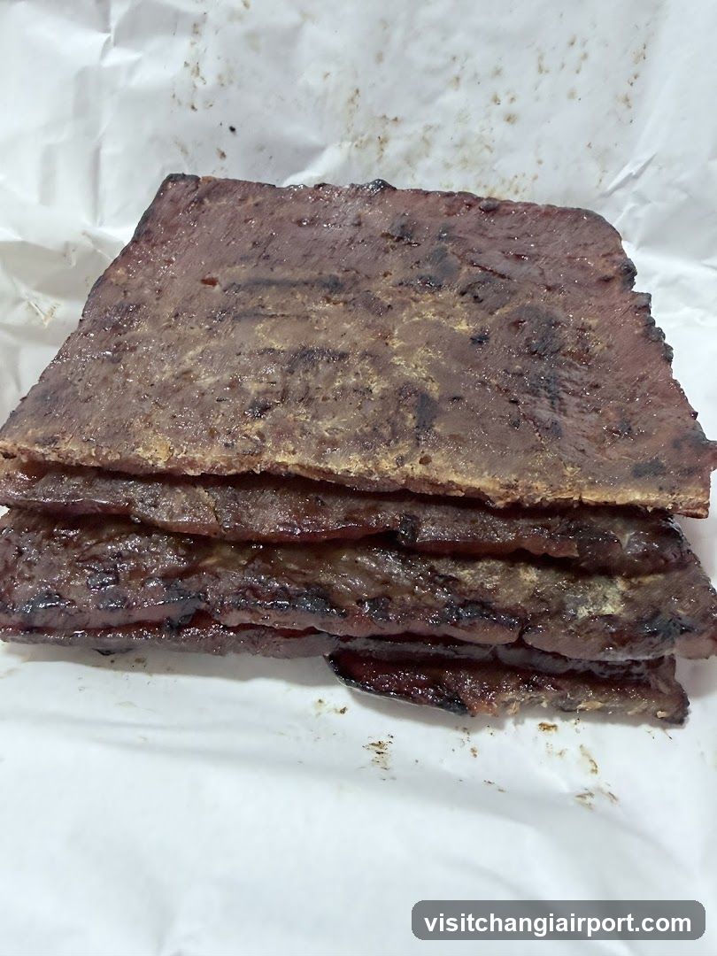 Stack of Beef Jerky