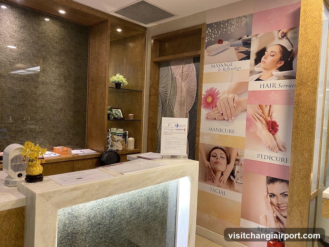 Beauty Salon Interior Reception Area