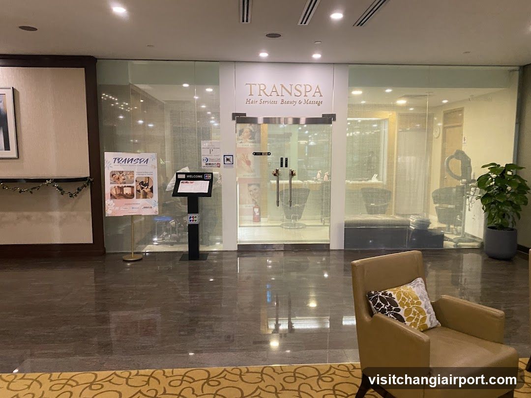 Transpa Salon Entrance