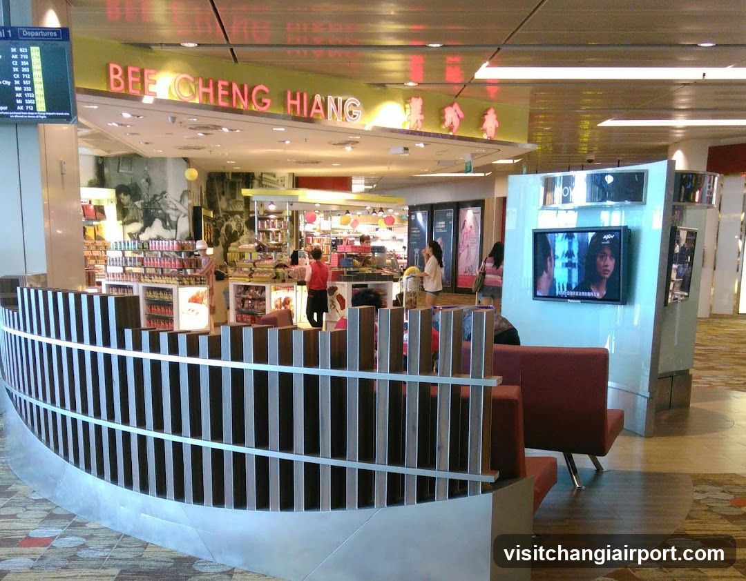 Bee Cheng Hiang Store Interior