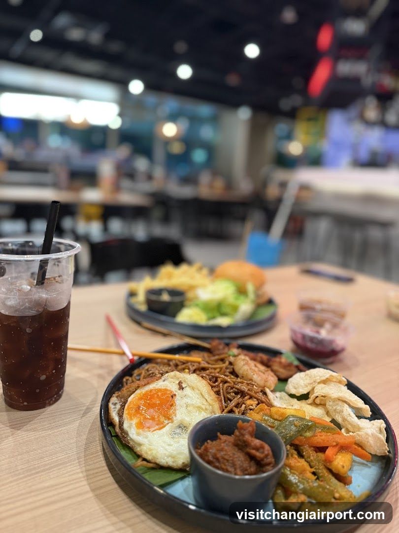 Food Spread at Restaurant