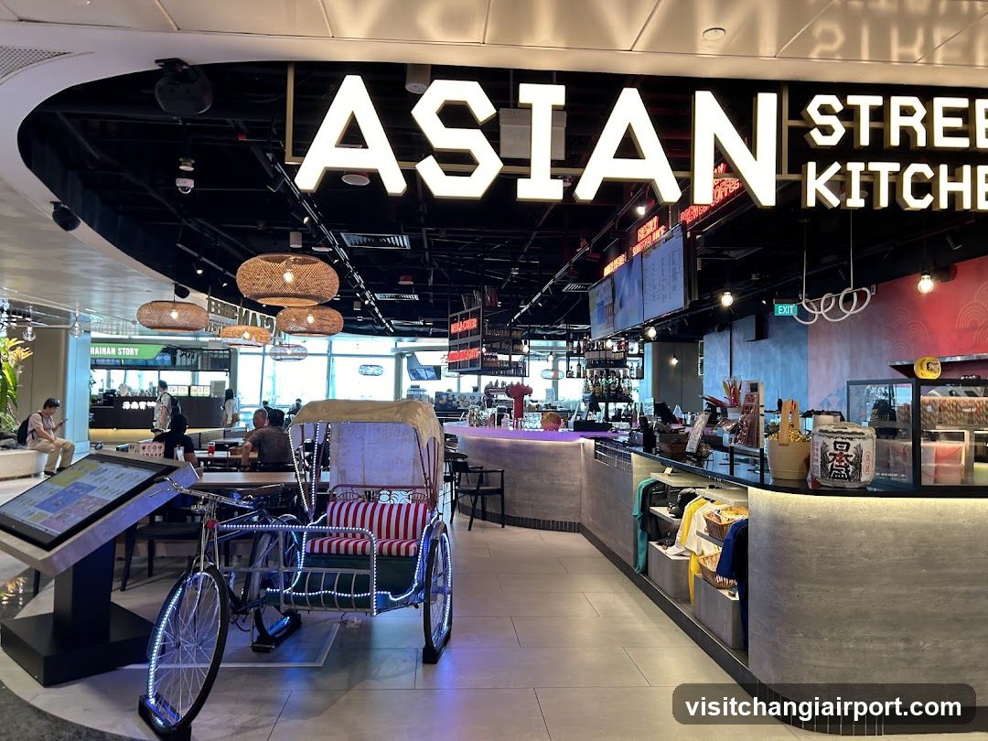 Asian Street Kitchen Interior