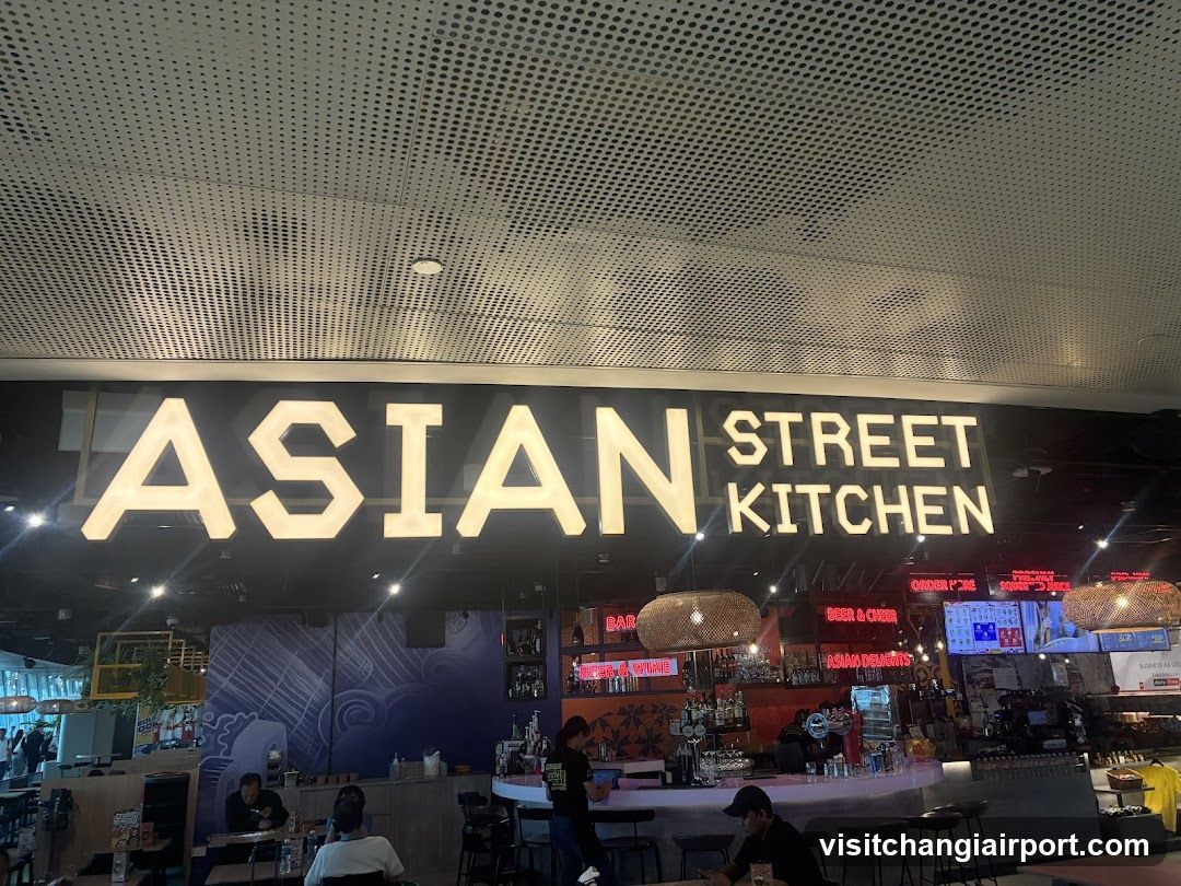 Asian Street Kitchen Interior
