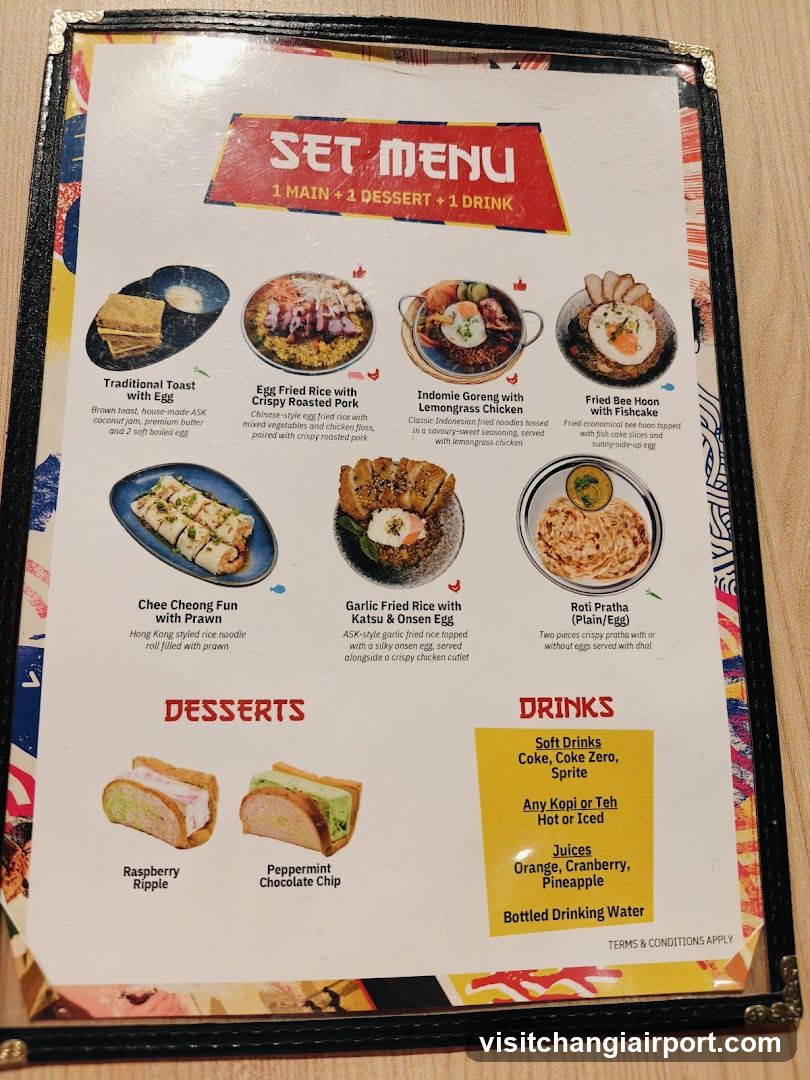 Set Menu Board